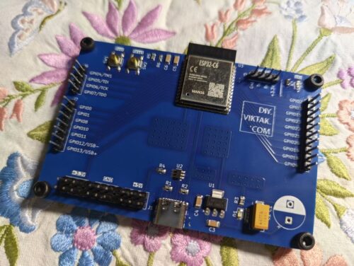 Custom ESP32-C6-WROOM-1 Development Board